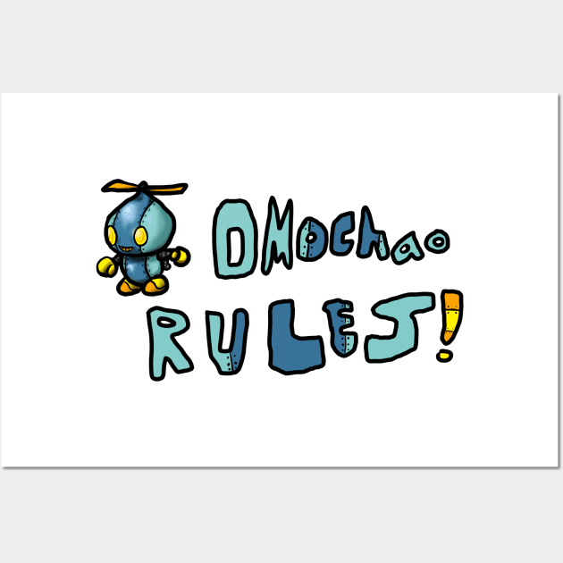 Omochao Rulej Wall Art by Fudepwee